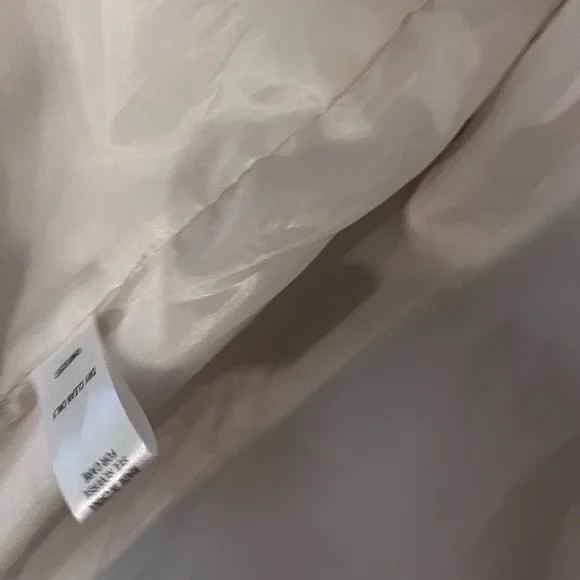 12th Tribe x The Salty Blonde cream long fur lined pea coat - Picture 5 of 10